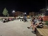 Movida Sicura - piazza Verdi in occasione della ripresa delle attività - Ferrara, giugno 2020