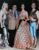 Nando Orfei con Anita, Ambra, Paride e Gioia