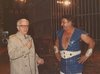 Nando Orfei con Enzo Biagi