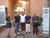 Night & Blues 2022, taglio del nastro nel chiostro di via Mortara, a Ferrara, con l'assessore Matteo Fornasini