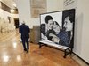 Opera della mostra Scart il lato bello e utile del rifiurto inaugurata il 12 maggio 2022 in Palazzo Municipale Ferrara (foto GioM)