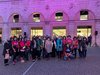 Ottobre Rosa 2020 - Illuminazione di Palazzo San Crispino a Ferrara - accensione 1 ottobre 2020