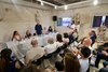 Presentazione del recupero di Palazzo Prosperi Sacrati con sindaco Alan Fabbri - foto FVecch
