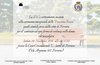 Cartolina di invito per l'installazione della "Panchina Rossa" - Ferrara, 24 novembre 2018