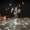 Etelvino Vazquez Perez in una scena dello spettacolo "In memoriam" della rassegna Parola Teatro a cura del Teatro Nucleo - Ferrara, 29 gennaio 2020