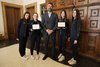 Le campionesse della asd Pattinaggio Quadrifoglio con ass. Carità - Ferrara 21 maggio 2025, foto FVecch