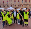"Per un pugno di mozziconi" - Il sindaco Fabbri con i volontari - Ferrara, sabato 10 ottobre 2020
