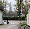 Piazzetta Remigio Da Ronche: giostre con baracchino_ come era
