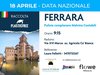 La locandina dell'iniziativa di pulizia collettiva organizzata dall'associazione Plastic Free Ferrara per la Giornata nazionale del 18 aprile
