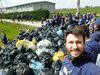 PlasticFree - L'assessore Alessandro Balboni tra i volontari