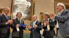 Il maestro Riccardo Muti riceve il premio al Teatro comunale di Ferrara, sabato 10 ottobre 2020