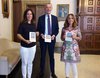 Presentazione della Festa dei vicini con ass. Coletti e Daniele Palombo e Serena Rosa di Acer (Municipio di Ferrara, 18 settembre 2019)
