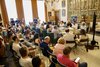 Presentazione Ferrara Buskers Festival 2026 con Rebecca e Stefano Bottoni e assessori Gulinelli e Carità - foto FVecchiatini