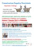 Locandina della presentazione della "Comunicazione empatica non violenta" in biblioteca, Ferrara 7 ottobre 2017