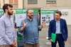 Presentazione dei progetti in piazza Cortevecchia con sindaco Alan Fabbri, l'ass. Alessandro Balboni e AlessioStabellini (foto FVecch)