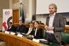 Presentazione Protocollo politiche del lavoro con assessori Angela Travagli (Comune di Ferrara) e Giovanni Paglia (Regione ER) - Ferrara 19 marzo 2026 (foto FVecch)