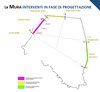 Progetto Mura 1 km all'anno per Ferrara - mappa interventi 2020