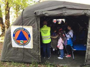 Esercitazioni di protezione civile con le scuole