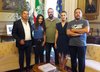 La giovane pugile ferrarese Giada El Okabi accolta dal sindaco Alan Fabbri - Ferrara, 30 luglio 2019