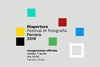 Cartolina di invito all'inaugurazione di "Riaperture Photofestival" 2018
