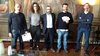 Presentazione del festival di fotografia "Riaperture2019" con Alessio Bassi, Michela Guerra, ass. Massimo Maisto, Giacomo Brini e Andrea Vicentini