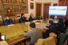 Stabellini, l'assessore Balboni e il prof Bracci - Ferrara, 3 febbraio 2023 (fotoFVecch)