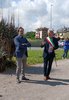 Il dirigente dell'Istituto Copernico Carpeggiani Francesco Borciani e l'assessore comunale alla Cultura Marco Gulinelli