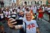 Run 5.3, il sindaco Alan Fabbri alla partenza - Ferrara, 17 giugno 2022
