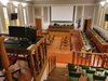 Sala del Consiglio comunale in palazzo municipale a Ferrara