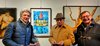 San Sebastiano - La mostra a IdeArte_Da sin Gulinelli, Cavicchi, Scardino