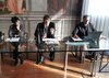 Seminario formazione giornalisti, Antonella Vicenzi, Matteo Naccari, Paolo Amadasi - Comune di Ferrara, 21 febbraio 2025