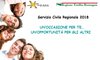 Bando di Servizio civile regionale 2018