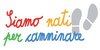 Logo iniziativa "Siamo nati per camminare"