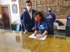 Siglato accordo tra Comune di Ferrara e associazione Plastic Free - Municipio di Ferrara, 12 marzo 2021