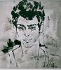 Silvan, Ragazzo, 1963, china su carta