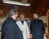 Sindaco e assessore Carità alla macelleria Falchieri_Botteghe storiche