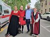 Palio di Ferrara. Il sindaco Alan Fabbri, domenica pomeriggio in piazza Ariostea
