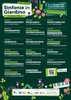 Locandina con il programma di "Sinfonie in giardino"