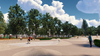 Rendering dello Skate park di via Tassoni a Ferrara