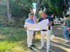 Sopralluogo assessore Andrea Maggi nell'area di ingresso alla città di Ferrara da San Giorgio