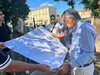 Sopralluogo assessore Andrea Maggi nell'area di ingresso alla città di Ferrara da San Giorgio