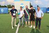 Spal Under 18 - Da sin Tacopina, coach Pedriali, sindaco Fabbri, Puletto, Maggi