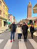 L'assessore Angela Travagli a Pontelagoscuro in vista dello spostamento del mercato del venerdì