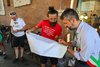 Staffetta ciclisti per 2 agosto - foto Federico Vecchiatini