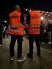 Street tutor durante la movida del venerdì sera in centro a Ferrara 