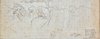 Studio per Maternità, opera manifesto della pittura divisionista-simbolista di Previati. Il disegno reca una dedica di Alberto Previati a Minerbi che testimonia il legame con il padre