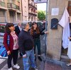 Targa intitolata alla signora Giuliana Galavotti piazza Castellina (foto FVecch)