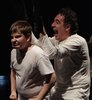 Foto di scena di "Voci e suoni da un'avventura leggendaria" - Ferrara, maggio 2018