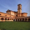 Tempio San Cristoforo alla Certosa di Ferrara - Vista esterna con chiostro