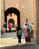 Turisti a Ferrara